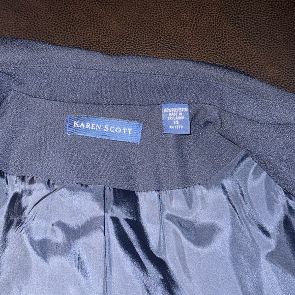 Women’s Blue Pants Suit 14P Average - Picture 15 of 16